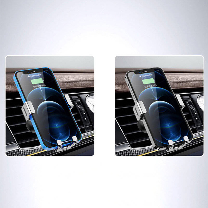 Gravity holder car smartphone holder for the air grille black (YC12)