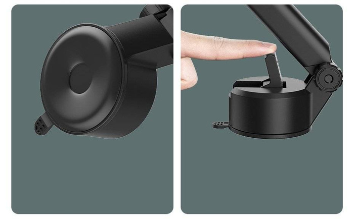 Baseus Gravity Car Mount Dashboard Windshield Phone Bracket Holder black (SUYL-TK01)