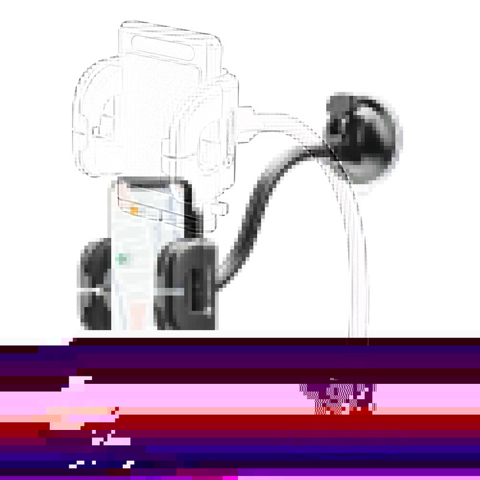 Uchwyt na telefon do samochodu uniwersalny Forcell F-Grip Regular 27 cm do szyby / deski / kratki czarny