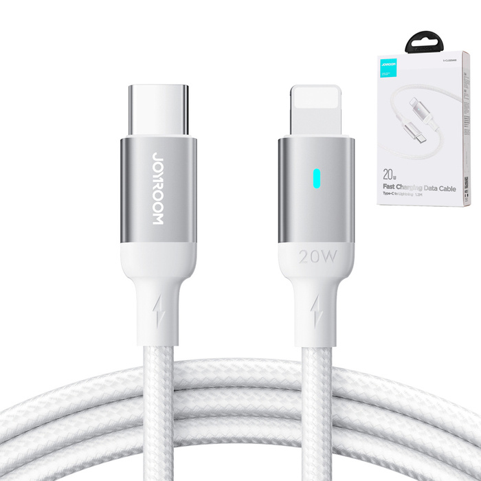 Joyroom Kabel USB C - Lightning 20W A10 Serie 1,2 m weiß (S-CL020A10)
