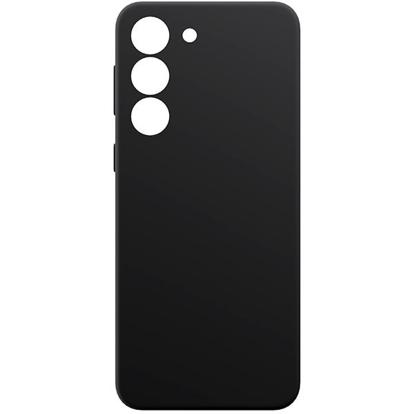 3mk Silicone Case Sam S23 5G S911 black/black