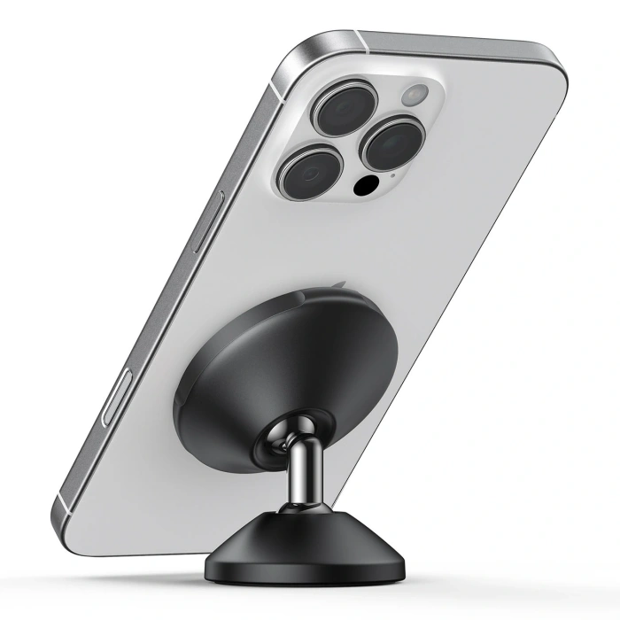 Uchwyt magnetyczny Baseus GoTrip DC1 kompatybilny z MagSafe na szybę/deskę rozdzielczą - czarny