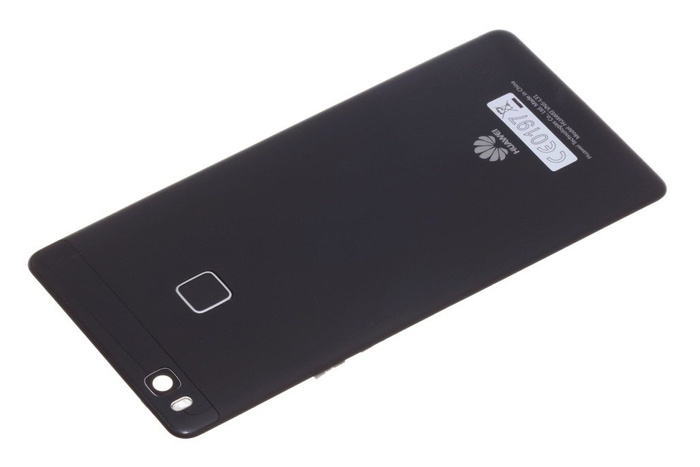 Originálne dvierka batérie HUAWEI P9 Lite Grade B Black s čítačkou odtlačkov prstov