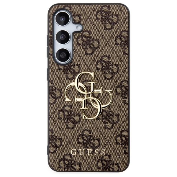 Etui Guess GUHCS24S4GMGBR Samsung Galaxy S24 S921 brązowy/brown hardcase 4G Big Metal Logo Case