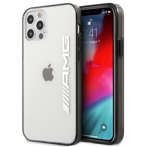 AMG AMHCP12LAESLBK iPhone 12 Pro Max transparent hartcase Metallic lackiert