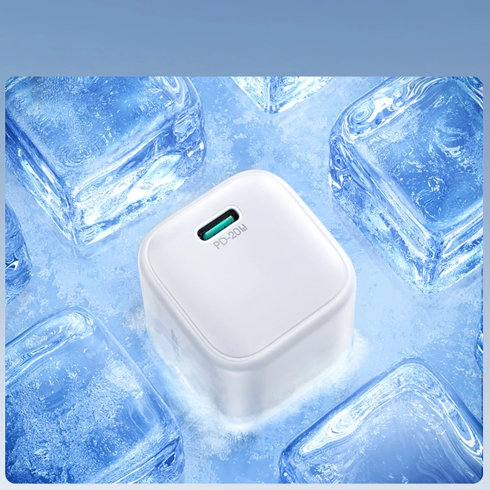 Joyroom JR-TCG08 GaN 20W Power Delivery Wandladegerät – Weiß