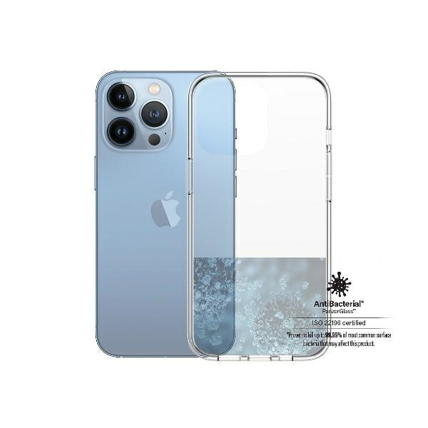 PanzerGlass KlarCase iPhone 13 Pro 6.1" Antibakteriell Militärisch klar 0322