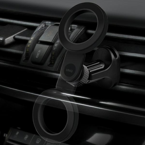 Uniq magnetický Sam Trelix Car Air Vent Mount černý/půlnoční černý