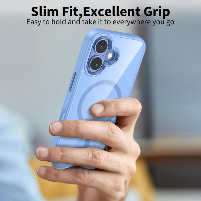 TECH-PROTECT MAGMAT MAGSAFE IPHONE 17 MIST BLUE/CLEAR