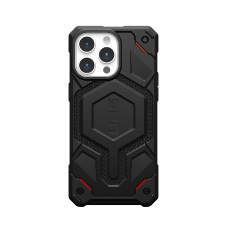 Etui UAG Monarch Pro - obudowa ochronna do iPhone 15 Pro Max kompatybilna z MagSafe (kevlar black) Case