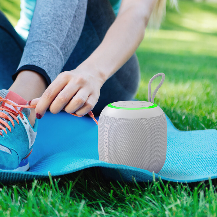 Haut-parleur sans fil portable Tronsmart T7 Mini Bluetooth 5.3 15 W - Gris