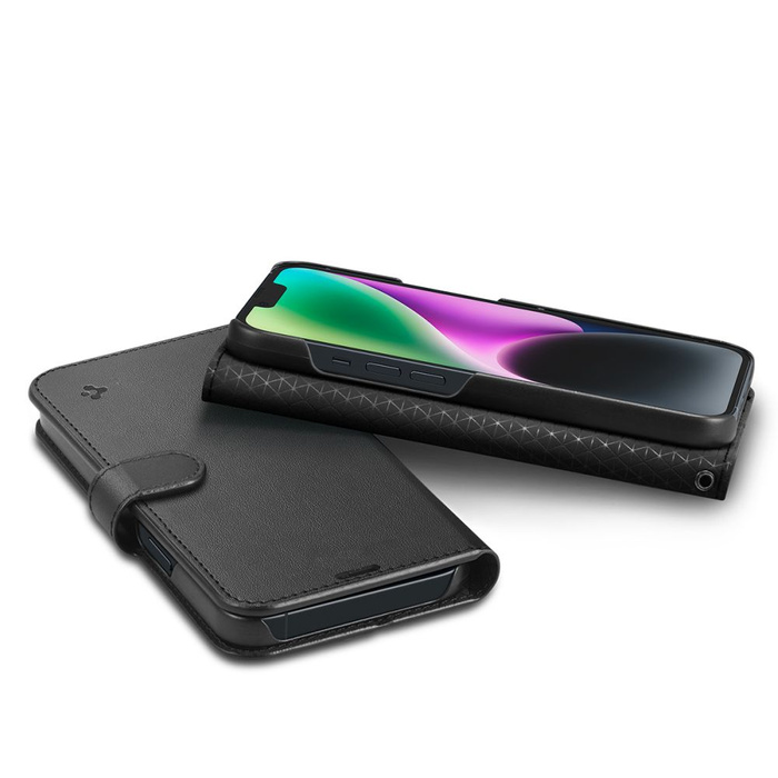 Spigen Wallet S IPhone 14 NEGROS