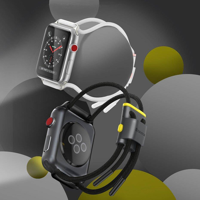 Baseus Strap Band Armband für Apple Watch 38 mm / 40 mm weiß (lbapwa4-a24)