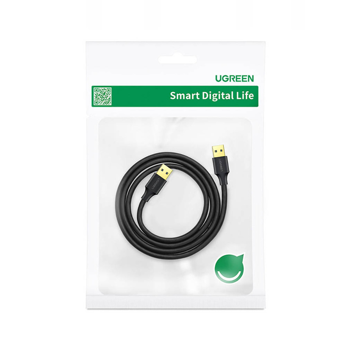 Ugreen US128 USB-A 3.0 Male to Male Cable 3m Black