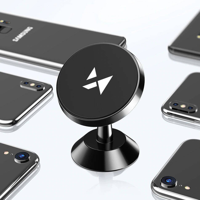 Wozinsky Magnetic Car Dashboard 360 Auto-adhésif Noir (WMH-05)