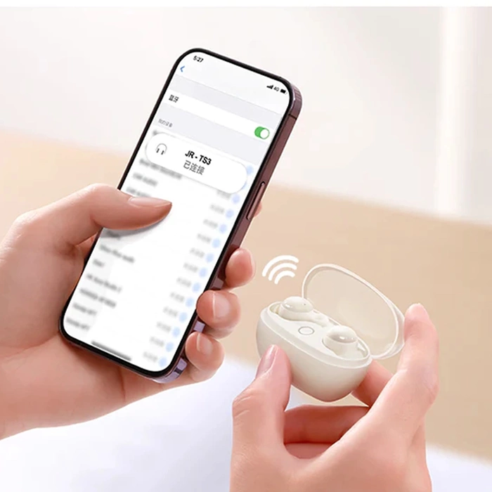Bezdrátová sluchátka do uší Joyroom JR-TS3 - bílá