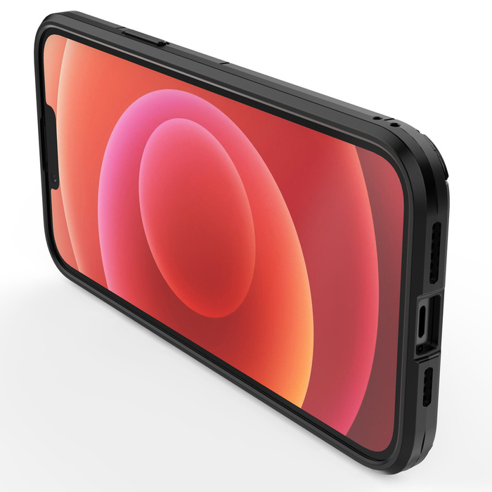 Obal Kroužek Armor Obal Do iPhone 14 Plus Pancéřový kryt Držák Mag netic Ring Black Case