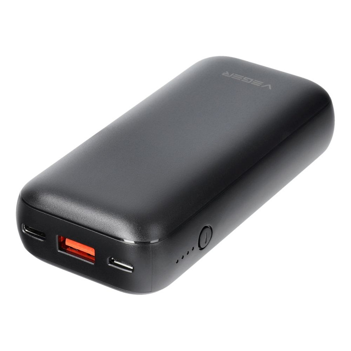 Powerbank Veger S10 (W1135) PD QC3.0 3A 20W 10000 mAh black