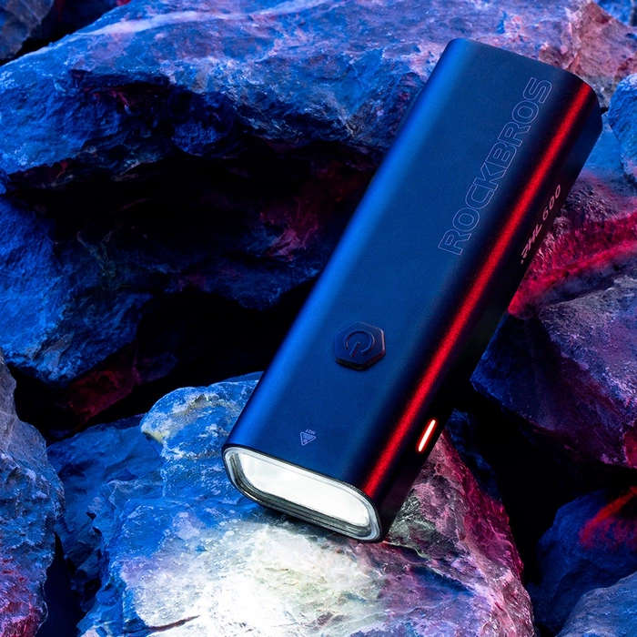 Rockbros RHL600 LED-Fahrrad-Frontlicht 2600mAh 600 lm IPX6 – schwarz