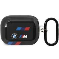 BMW BMAP222SOTK AirPods Pro 2nd gen cover black/black Tricolor Stripes