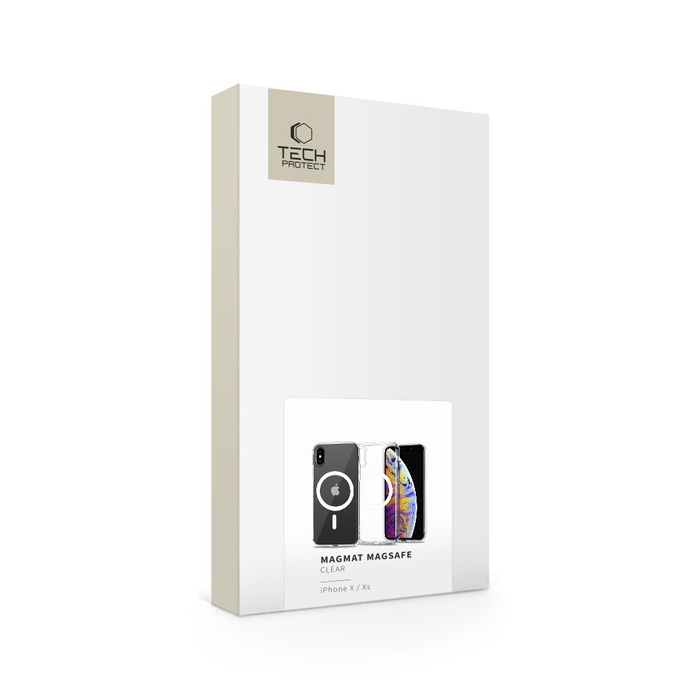Hülle TECH-PROTECT MagMAT MagSafe IPhone X / XS KLAR