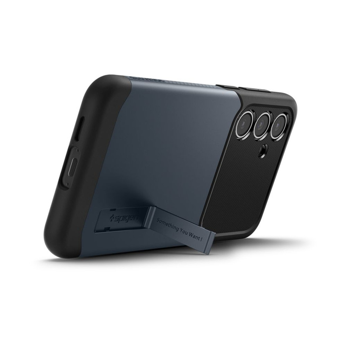 Funda Spigen Slim Armor GALAXY S24 FE PIZARRA METÁLICA