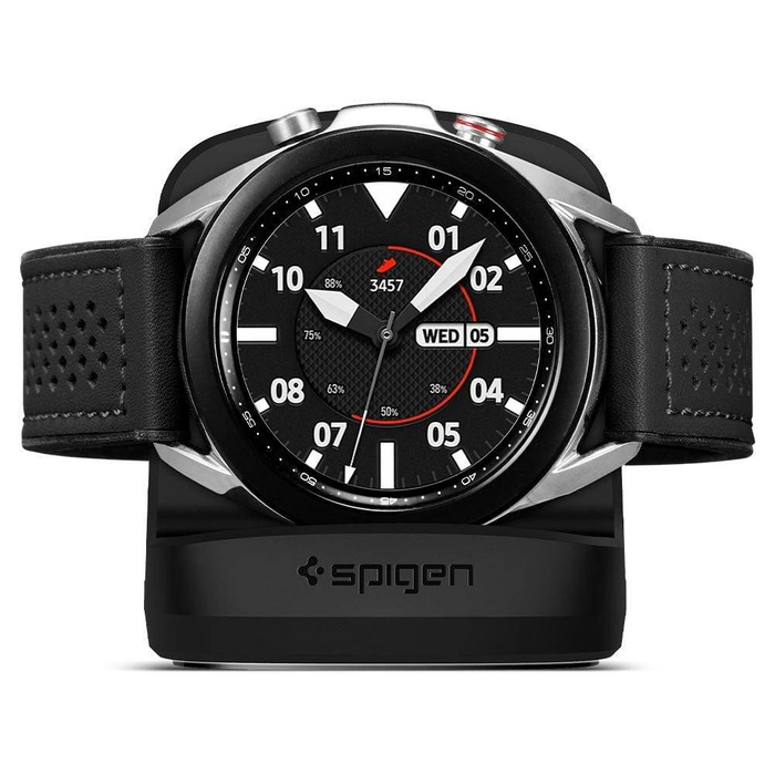SUPPORT SPIGEN GALAXY WATCH 3 S352 NIGHT STAND NOIR