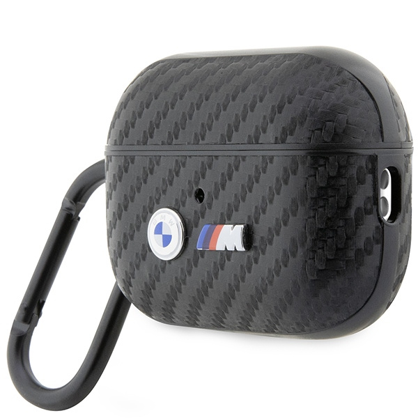 BMW BMAP2WMPUCA2 Housse AirPods Pro 2nd gen noir/noir Carbone Double Metal Logo