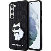 Cover Karl Lagerfeld KLHCS23MSAKLHCPK S23 Plus S916 rigidocase nero/nero Saffiano Monogram Choupette Case