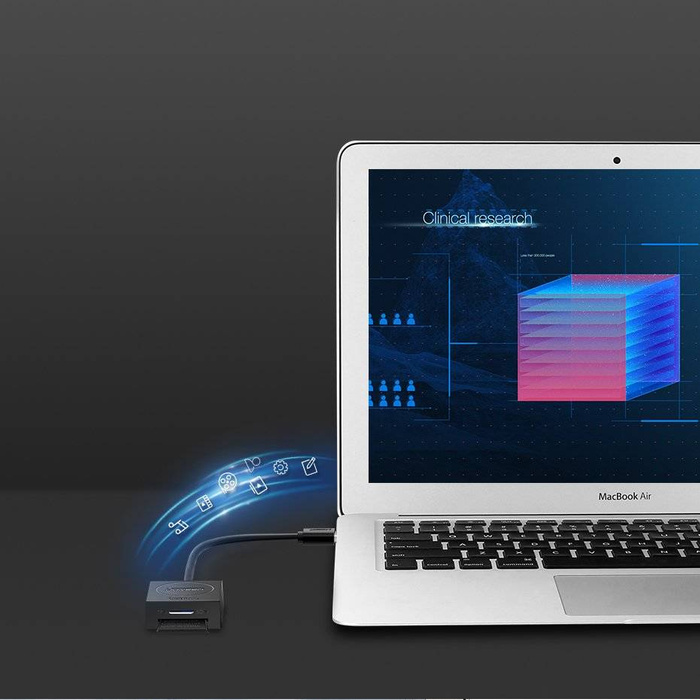 Ugreen SD / micro SD card reader to USB 3.0 black (20250)