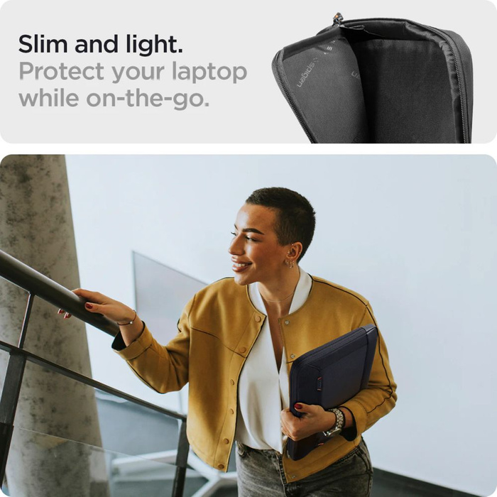 Obal Spigen KLASDAN KD100 POUZDRO NA NOTEBOOK 15-16 ČERNÉ