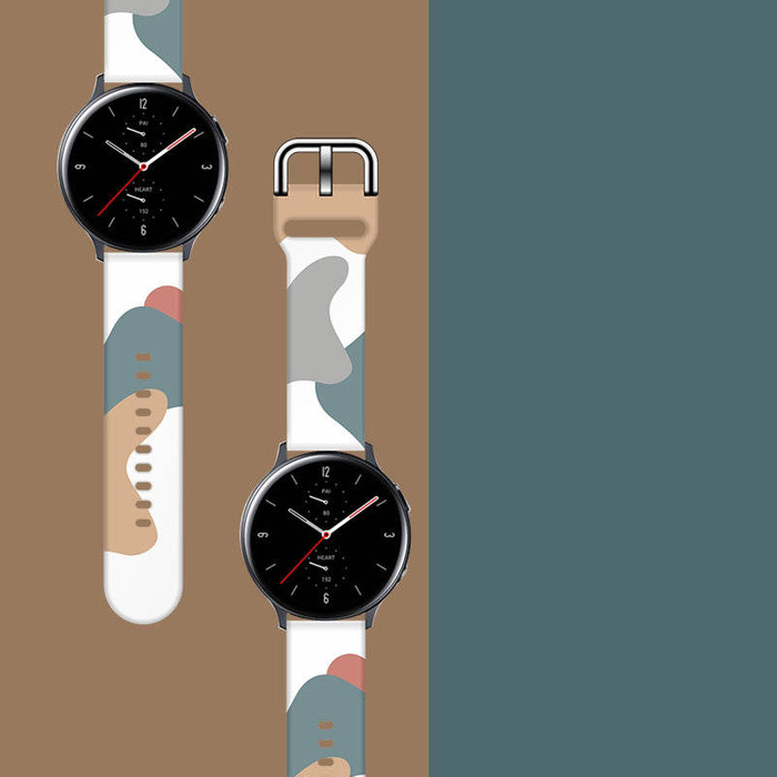 Strap Moro Band für Samsung Galaxy Watch 46 mm Silikonarmband Uhrenarmband Muster 2
