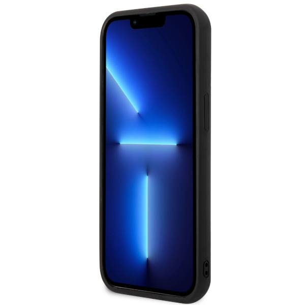 Hülle Karl Lagerfeld KLHCP14M3DRKHNK iPhone 14 Plus 6,7" schwarz/schwarz hartcase Gummi Choupette 3D Case