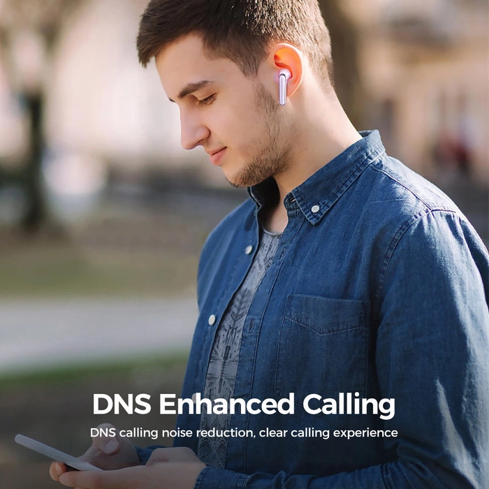 Bezdrátová sluchátka TWS Joyroom Funpods Series JR-FB3 Bluetooth 5.3 – fialová