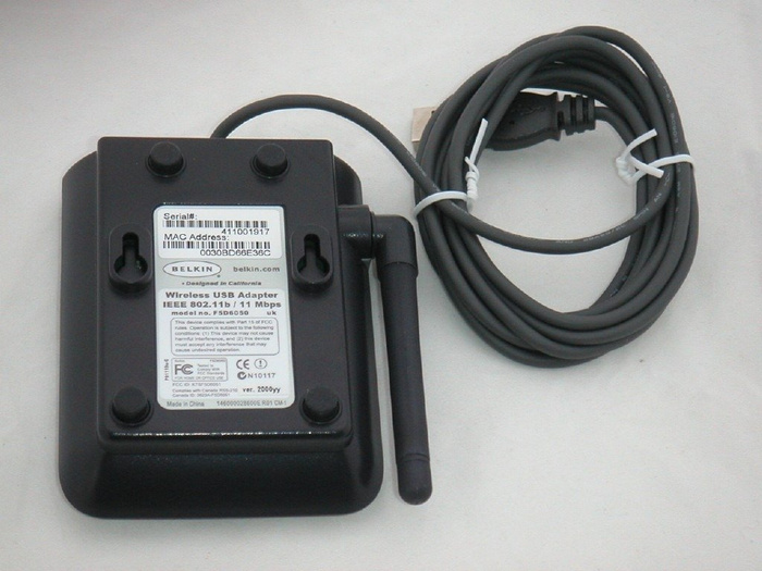 Adaptador USB BELKIN 11Mbps 