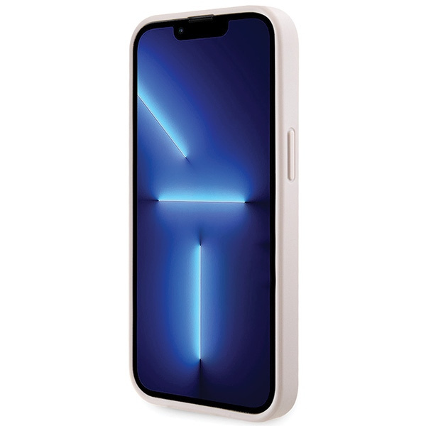 Guess GUHCP14SP4TDSCPP iPhone 14 6.1" rosa/rosa durocase Crossbody 4G Metal Logo