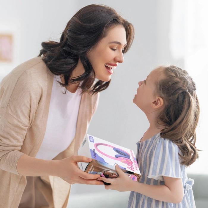 Tronsmart KH03 kabellose Kopfhörer mit ANC, für Kinder, sicher – Pink