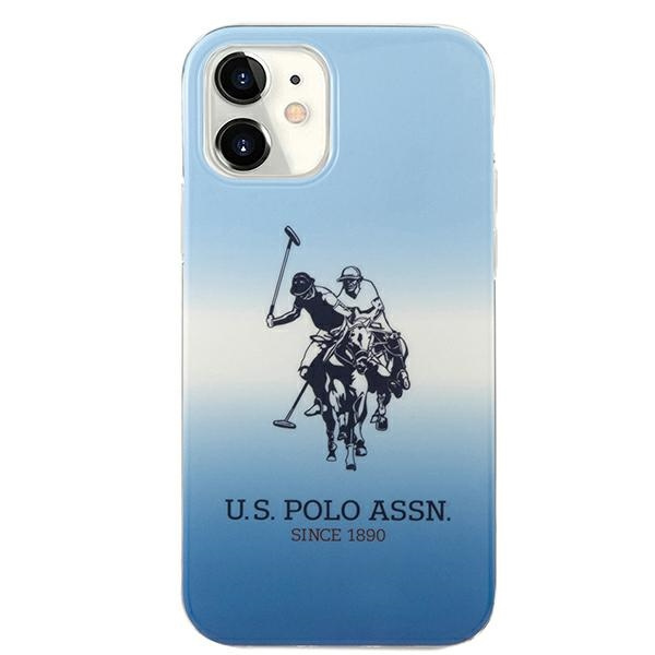 Cover US POLO Apple iPhone 12 Mini Gradient Collection USHCP12SPCDGBL Custodia blu