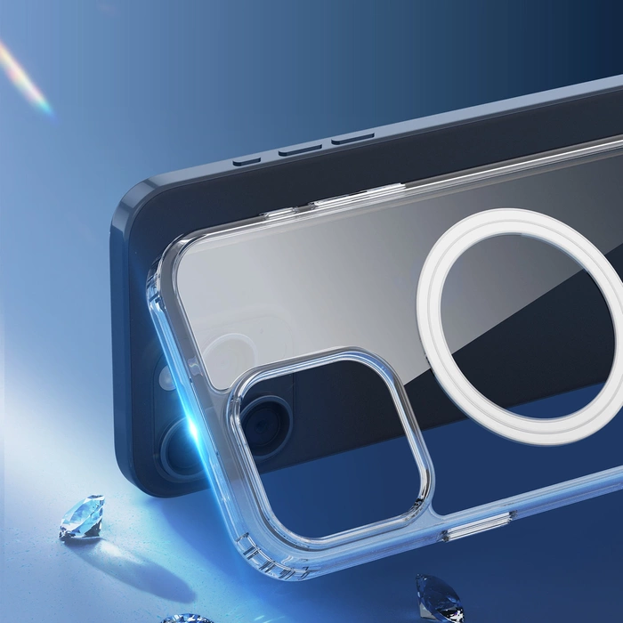 Dux Ducis Clin Mag case with MagSafe for iPhone 16 Pro - transparent