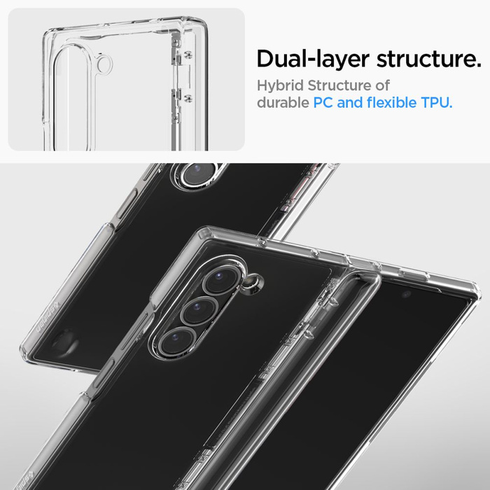 Spigen Ultra Hybrid Z Fold PRO GALAXY 6 CRYSTAL CLEAR