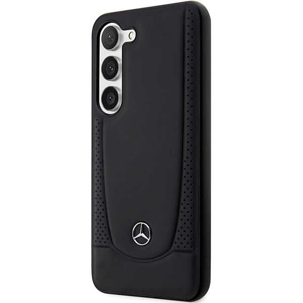 Obal Mercedes MEHCS23MARMBK S23 Plus S916 black/black hardcase Leather Urban Case