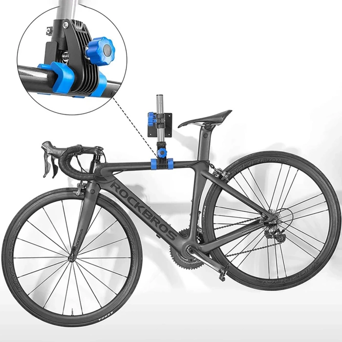 Rockbros MP-01 Tisch-Serviceständer für Fahrräder mit Knöpfen – schwarz