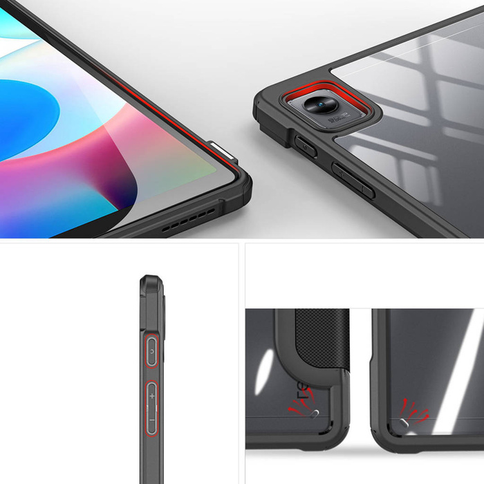 Dux Ducis Toby Armored Flip Smart Case pro Realme Pad Mini s držákem stylusu černé