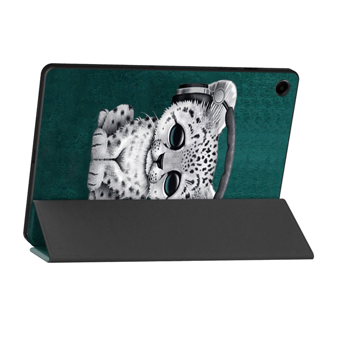 Case Tech-protect Smartcase Samsung Galaxy Tab A9+ Plus 11.0 X210 / X215 / X216 Sad Cat