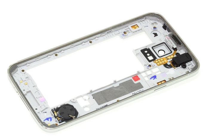 Carcasa Marco SAMSUNG Galaxy S5 Plata Grado B