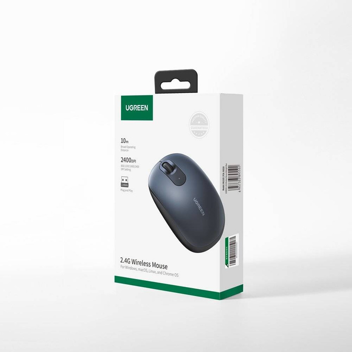 USB 2.4GHz wireless mouse Ugreen MU105 - navy blue
