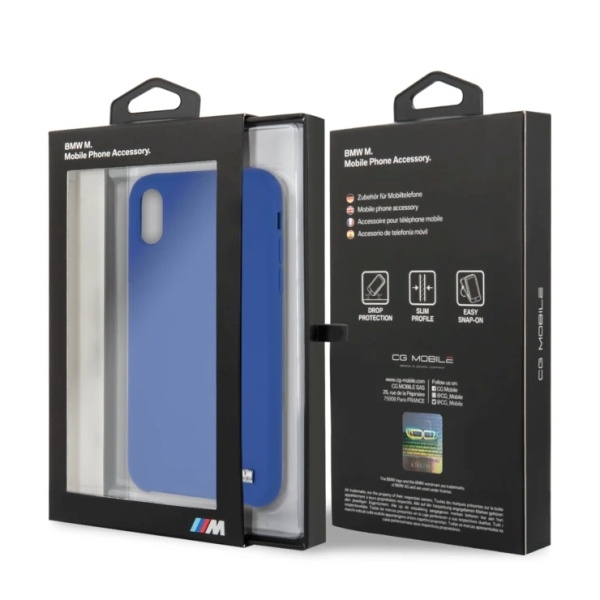 IPhone Case BMW X Xs M Collection Blue Silicone Case