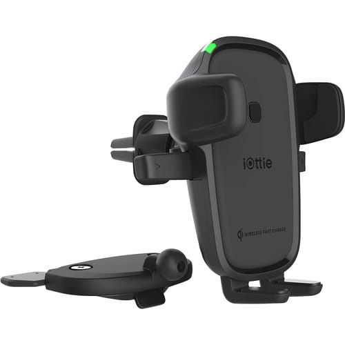  Ranura para CD en el coche IOTTIE Easy ONE Touch 4 QI CD Mount With Inductive Charging
