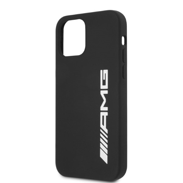 Cover AMG iPhone 12 Pro Max 6,7" nero/nero durocase Silicone Big Logo