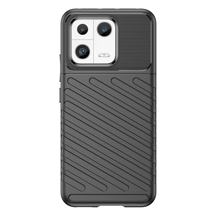 Funda Thunder Case para Xiaomi 13 funda armadura de silicona negra